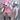 DokiDoki-R Game Cosplay Pink White Green Dress Costume Thanks Festival
