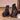 【8 CM】DokiDoki Height Increasing Shoes / Elevator Shoes Martin Boots Black Invisible Thick-Soled 8 CM Platform Shoes