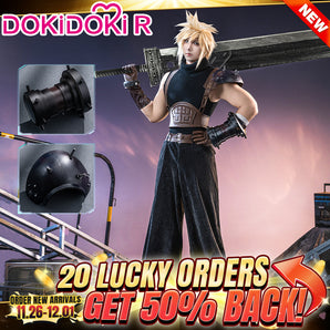 【BFCM New Arrivals】【Size S-3XL】DokiDoki-R Game Cosplay Clooud Striffe Costume