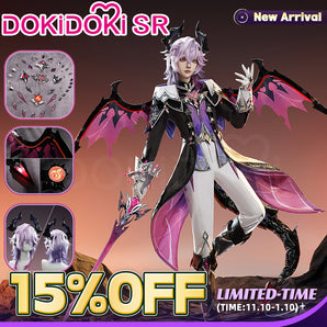 【Size S-3XL】DokiDoki-SR Game Genshin Impact Cosplay Durin Costume Song of the Welkin Moon Nod Krai