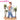 【Size S-2XL】DokiDoki-R Game Cosplay Costume Blue Red One-Piece Swimsuit