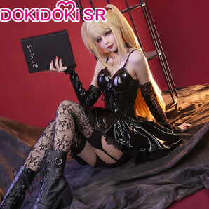 【Partially Ready For Ship】DokiDoki-SR Anime Cosplay Costume Women Black Dress Halloween