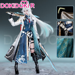 【Ready For Ship】【Size S-2XL】【Last Batch】DokiDoki-R Game Honkai: Star Rail Cosplay Feixiao Costume Fei Xiao