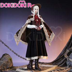 【BFCM New Arrivals】【Size S-3XL】DokiDoki-R Game Bloodborne Cosplay The Doll Costume Black Dress