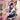 DokiDoki-R Game Cosplay Costume Black Pink Cute Cafe Maid Dress