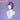 【Ready For Ship】DokiDoki Game Cosplay Wig Short Curly Purple White Green Highlight Hair