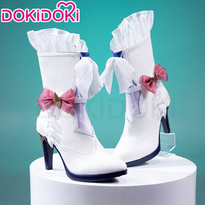 【Ready For Ship】DokiDoki Game Genshin Impact Cosplay Nicole Reeyn Shoes " N " Song of the Welkin Moon