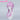 【Ready For Ship】DokiDoki Manga Anime Record of Ragnarok Cosplay Michel Nostradamus Wig Long Pink Hair