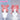 【Detachable Ver Ready For Ship】DokiDoki Game Zenless Zone Zero Cosplay Aria Twin Ponytail Wig Short Coral Pink Mint Green Hair Detachable Ponytails ZZZ