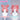 【Detachable Ver Ready For Ship】DokiDoki Game Zenless Zone Zero Cosplay Aria Twin Ponytail Wig Short Coral Pink Mint Green Hair Detachable Ponytails ZZZ