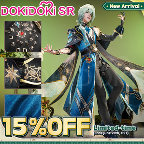 DokiDoki-SR Game Honkai: Star Rail Cosplay Anaxa Costume