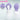 Finest Knight Cosplay Wig Short Straight Purple Hair DokiDoki Ahoge