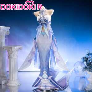 Genshin Impact Cosplay Vodyanitsa Mermaid Outfit Costume DokiDoki Snezhnaya Sudden Snow