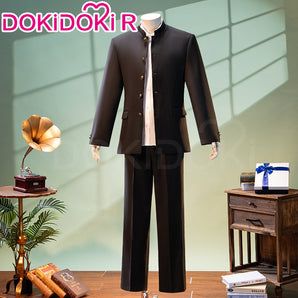【Partially Ready For Ship】【Size S-3XL】DokiDoki-R Anime Cosplay High Uniform DK Black Uniform Male