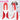 【Ready For Ship】DokiDoki Game Genshin Impact Wig Cosplay Nilou Sumeru Long Red