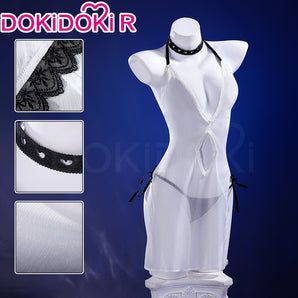 Fruit of TemptAtion White Sexy Cosplay R Costume Size S-2XL DokiDoki An Android's Journey Azur Lane Collaboration