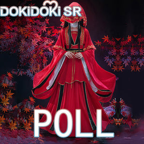 【POLL】$5 Deposit =10% OFF Coupon DokiDoki-SR Anime Heaven Official's Blessing Cosplay Xie  Lian Tian Guan Ci Fu Costume XieLian Tian Guan Ci Fu TGCF Ghost Bride