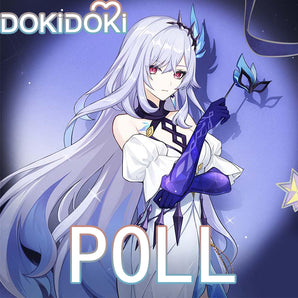 【Poll】$5 Deposit = 10% off Coupon  DokiDoki Game Genshin Impact x FES Cosplay Skirk Costume Song of the Welkin Moon  Nod Krai