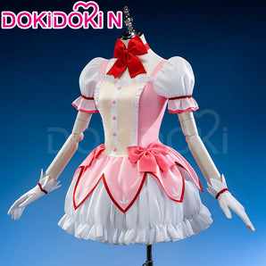 Pink Cute Dress Cosplay N Battle Costume DokiDoki【In Stock】