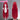 【Partial Ready For Ship】【Red】DokiDoki Cosplay Wig Basic Wig Long Straight Red 100 CM Hair Wig Base