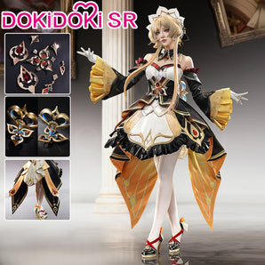 【Ready For Ship】【Size S-XL】DokiDoki-SR Game Genshin Impact Cosplay Sandrone Costume Marionette Song of the Welkin Moon Nod Krai Fatui Harbingers Halloween