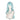 【Ready For Ship】DokiDoki Game BanG Dream! Girls Band Party! Cosplay Hikawa Sayo Wig Long Curly Light Teal Hair Roselia