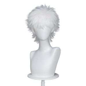 DokiDoki Anime Manga The Summer Hikaru Died Cosplay Indou Hikaru Wig Short White Hair