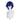 【Ready For Ship】DokiDoki Game Cosplay Wig Short Straight Purple Hair