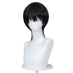 DokiDoki Anime Manga The Summer Hikaru Died Cosplay Tsujinaka Yoshiki Wig Short Straight Black Hair