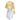 DokiDoki Anime TouHou Project Cosplay Flandre Scarlet Wig Light Yellow Short Hair