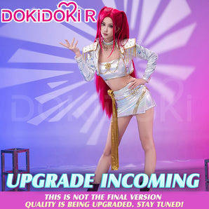 【Partially Ready For Ship】【Size XS-3XL】DokiDoki-R Movie Anime KPop Demon Hunters Cosplay Mira Costume What It Sounds Like White Suit HUNTR/X