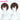 【Ready For Ship】DokiDoki Anime Cosplay Wig Short Brown Girl