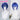 【Ready For Ship】DokiDoki Game Cosplay Wig Short Straight Blue