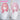 【Ready For Ship】DokiDoki Game Zenless Zone Zero Cosplay Ramiel Wig Long Pink Gradient Hair Remielle Dan ZZZ