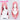 【Ready For Ship】DokiDoki Anime Cosplay Wig Long Straight Pink Hair