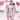 【 Ready For Ship】DokiDoki-R Game Cosplay White Dress Pink Coat Costume