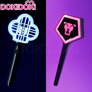 【Glowing】DokiDoki Movie Anime KPOP Demon Hunters Cosplay Mira / Rumi / Zoey / Jinu / Mystery / Abby / Romance / Baby Prop Light Stick HUNTR/X / Saja Boys Lightstick Color-Changing