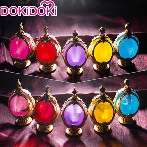 【Glowing】【In Stock】DokiDoki Anime Cosplay Prop Soul Gem Chroma Blue Yellow Pink Gems