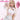 【 Ready For Ship】DokiDoki-R Game Cosplay White Dress Pink Coat Costume