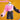 【Ready For Ship】【Size XS-XL】【Last Batch】DokiDoki-R Game Cosplay Pink Fuzzy Sweater Black Dress Costume