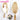 【Ready For Ship】DokiDoki Game Honkai: Star Rail Cosplay LuoCha Wig Long Straight Flaxen Necklace