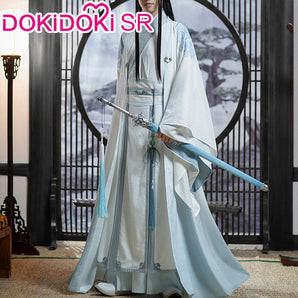 【Partially Ready For Ship】DokiDoki-SR Anime Mo Dao Zu Shi Cosplay Costume Lan Wangji Adult Ver Dao Mo To Shi Lan Wang Ji Lan Zhan MDZS
