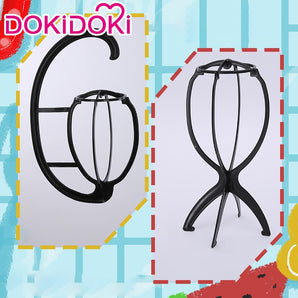【Partical Ready for ship】【In Stock】DokiDoki Anime Game Cosplay Accessories Wig Cap Holder Accessories Adjustable Wig Stands Hair Net