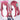 【Ready For Ship】DokiDoki Anime ZOMBIE LAND SAGA Cosplay Minamoto Sakura Wig  Wine Red Long  Straight